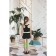 T-shirt for gymnastics and dancing Grace Dance, p. 44, black color/lime