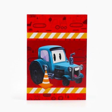 A set with a backpack and a notebook "Tractor", 23*20.5 cm-7