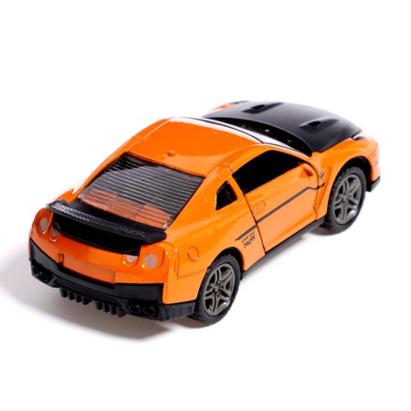 Metal machine “Night Racing”, Inertsin, 1:32, Doors, sound and light effects, Orange color open-2