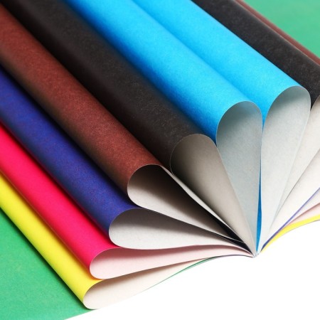 Color A4 paper, 16 sheets, 8 colors "Cartoons", mix-2