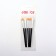 Set of applicators for shadows, 5 pcs, 11.5 cm, black color