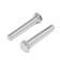 Bolt "Tundra Krep", with a hexagonal head, galvanized, Din933, M12x70 mm, 4 pcs