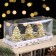 Set of New Year's candles "Golden Christmas tree", 4 × 6 cm,