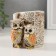 Souvenir Polystone Pencil "Filin with ornament" 6.5x8.5x9 cm