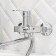 BUNNE BOOOU B8289-18F bathtub, single-leaf, shower watering can and hose, chrome