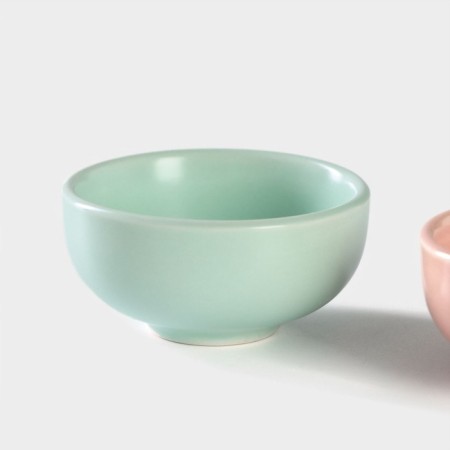 A set of ceramic "Morning", 6 items: 40 ml, color mix-1