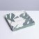 Cookie box, confectionery packaging with PVC lid, “eco”, 21 x 21 x 3 cm