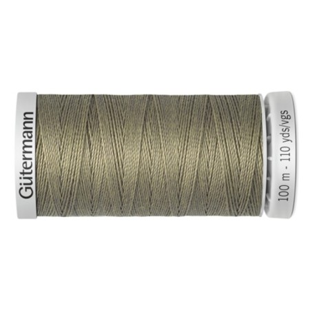 Thread Extra Strong M 782 Super-Turn, 100 m, 724033 (724 pale gray-brown