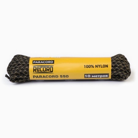 Paracord 550, nylon, forest camouflage, d - 4 mm, 10 m-1