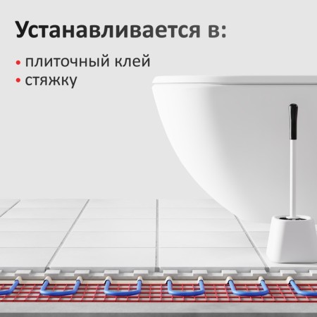 Warm floor Alfamat, mat, 225 watts, 1.5 m2, 2 veins-4