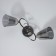 Roni chandelier 2he27 40w Black 50x20x23cm Bayerlux