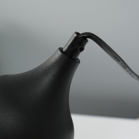 Table lamp "prestige" 1x40W E27 black 13x12x24cm-7