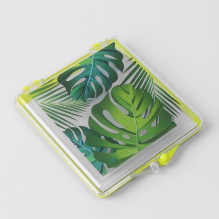 Magnetic needle "Tropics", with needles, 7 × 8 cm, yellow color-1