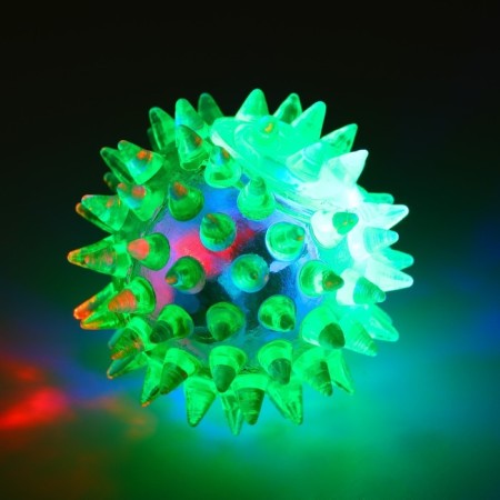 The ball glowing for animals is small, tpr, 4.5 cm, green-2