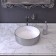 Grossman GR-5020SW sink, round, D = 355 mm, silver/white