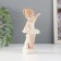 Souvenir ceramics "Little ballerina in a white pack" 6x5x13 cm