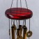 Wind Music Metal "Coin" 4 tubes 5 bells 60x8.3 cm