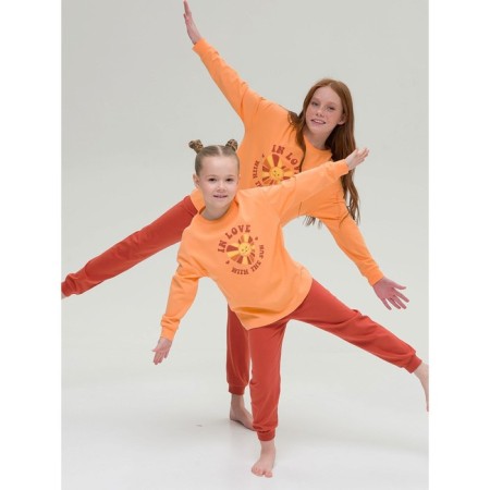 Set for girls, height 86 cm, orange color-3