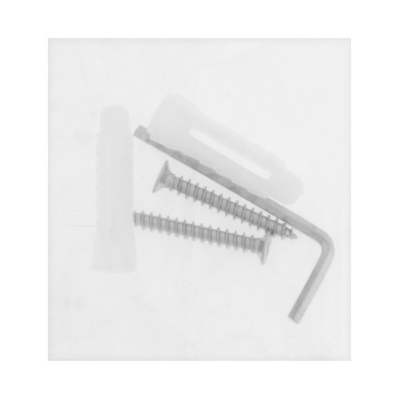 ACCOONA toothbrushes, wall -mounted, black color, brass-4