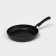Pan PROMO, D = 26 cm, glass cover, anti -stick coating, black color