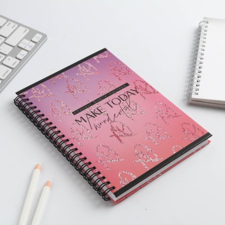 Planing for recording customers A5, 98 sheets, on the crest My Planning, in a solid cover with UV-varnish-6