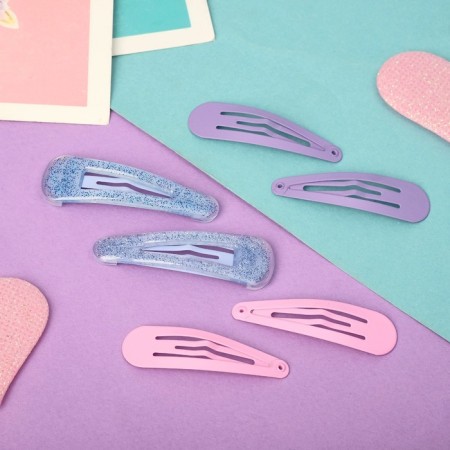 Invisibility for hair "Sofia" (set 6 pcs) spring, 4.5 cm-1