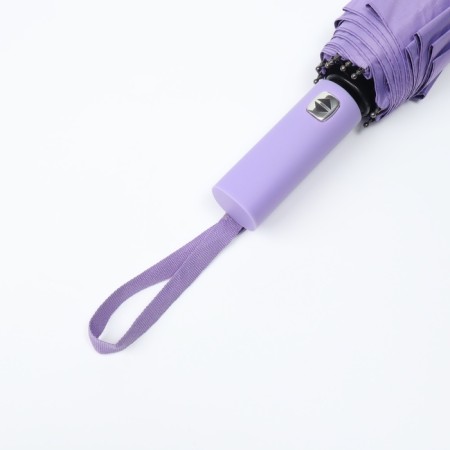 Automatic automatic umbrella, 3 additions, 10 spokes, r = 51 cm, purple color-10