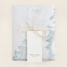 Set of pillowcase SL Home Forest 70*70+3 cm - 2 pcs, satin, 140 g/m2, 100% cotton