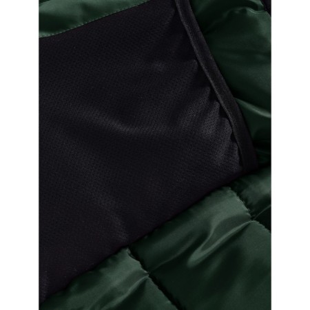 Winter park for a girl, height 128 cm, dark green color-9