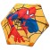 Children's umbrella. Spider, orange, 6 spokes d = 90 cm