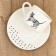 Tea couple ceramic "animals", 200 ml, white color