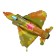 Foil ball 12 "Militari fighter" for a wand