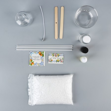 Set for creating a candle and diffuser "fruit aroma"-4