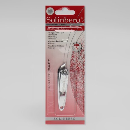 Kusachki-penniper manicure, 6 cm, in the blister, silver color, 3033b-2