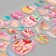 Plastic sticker soft "sweet life" mix 24x10 cm