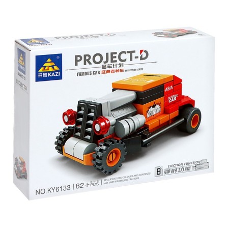 Constructor Race "Powerful Motors", 8 types, mix-7