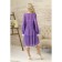 Female dress, size 48, purple color