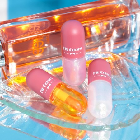 Plamper lip set: shine, butter, pearls with volume effect-1
