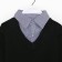 School jumper-unit for boys, black color, height 140-146cm