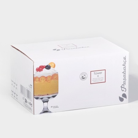 Set of glass glasses Tower, 215 ml, 6 pcs-5