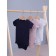 Body Kimono children with short sleeve Rant Base, height 68 cm, dark blue color