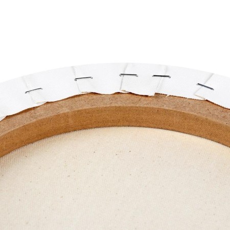 Round canvas on the subframe Calligrata, D-30 x 2 cm, cotton 100%, acrylic soil, grade, 380 g/m²-2