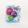 Latex ball 12 ", standard, set 12 pcs., Blue color