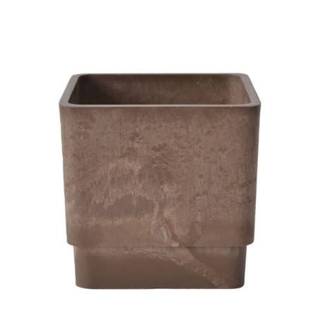 Kashpo for flowers and plants, chocolate 20x20x20cm, 6.5l