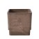 Kashpo for flowers and plants, chocolate 20x20x20cm, 6.5l