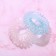 Hair elastic bands "The Wonderful Asterisk", 50 pcs., Mix