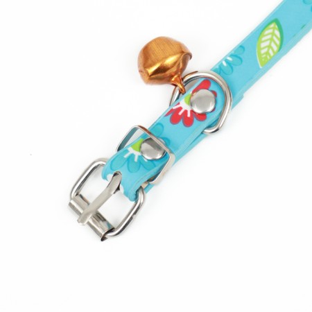 Collar "summer meadow", 32 x 1 cm, mix of flowers-4