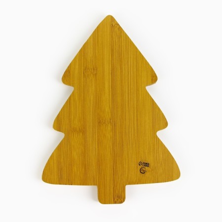 New Year. Menzhitsa wooden "Christmas tree", 22.4 x 30 cm-3