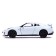 Metal machine Nissan GT-R (R35), 1:32, doors, inertia, white color open