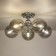 Ceiling Citilux "Tommy" CL102150, 52x52x24.5 cm, 5x40W, e14, gray color gray
